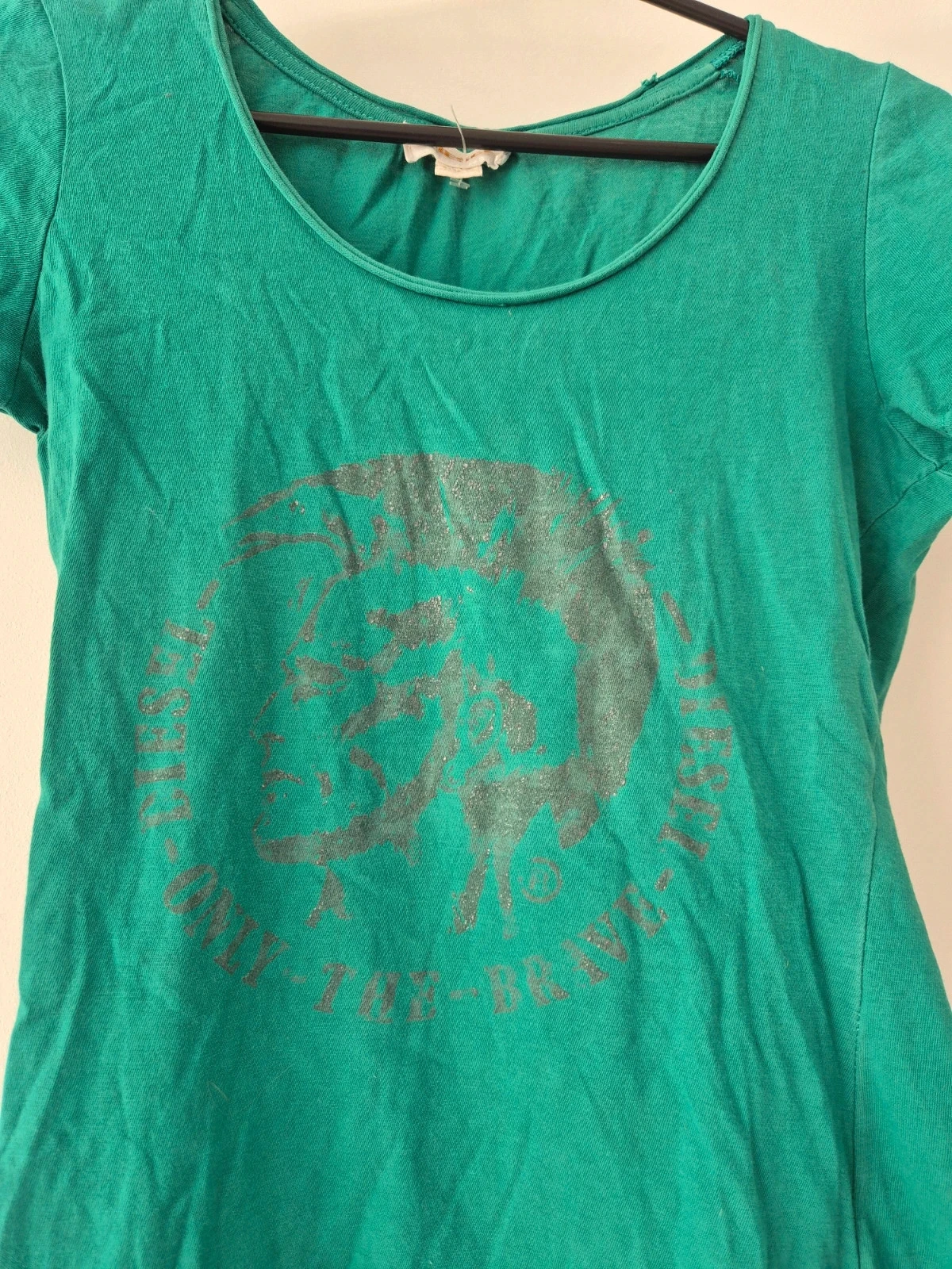 T-shirt diesel XS vert – photo 3